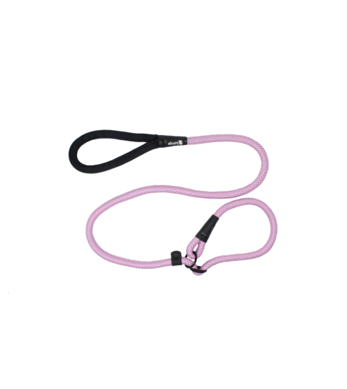 Pink hot sale rope leash